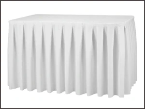 Rautová sukně Panama-výška 73cm, délka 500cm - bílá