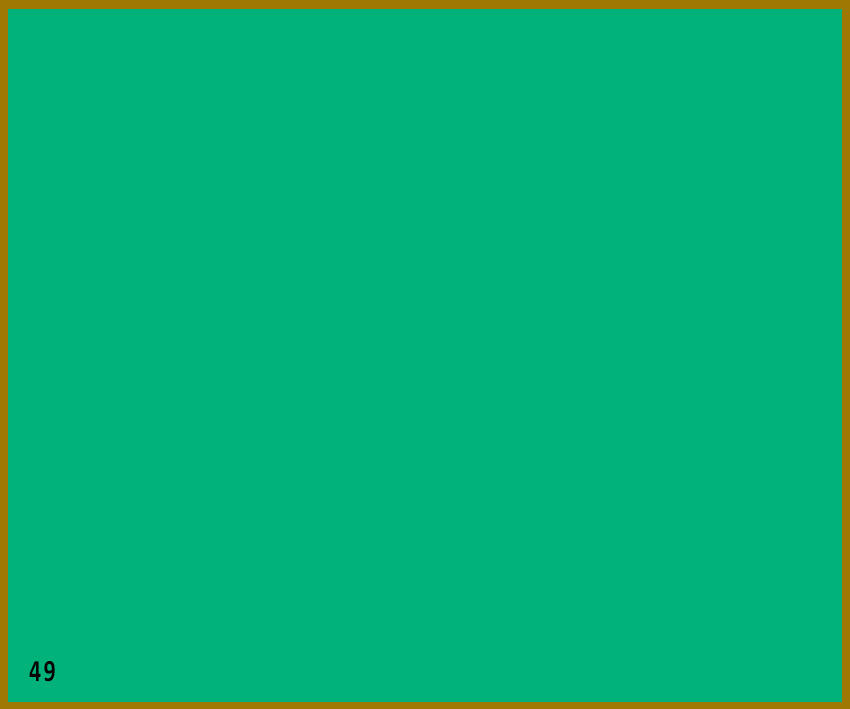 Froté prostěradlo 200x220cm - 190g/m² - barva 49 zelená brčál