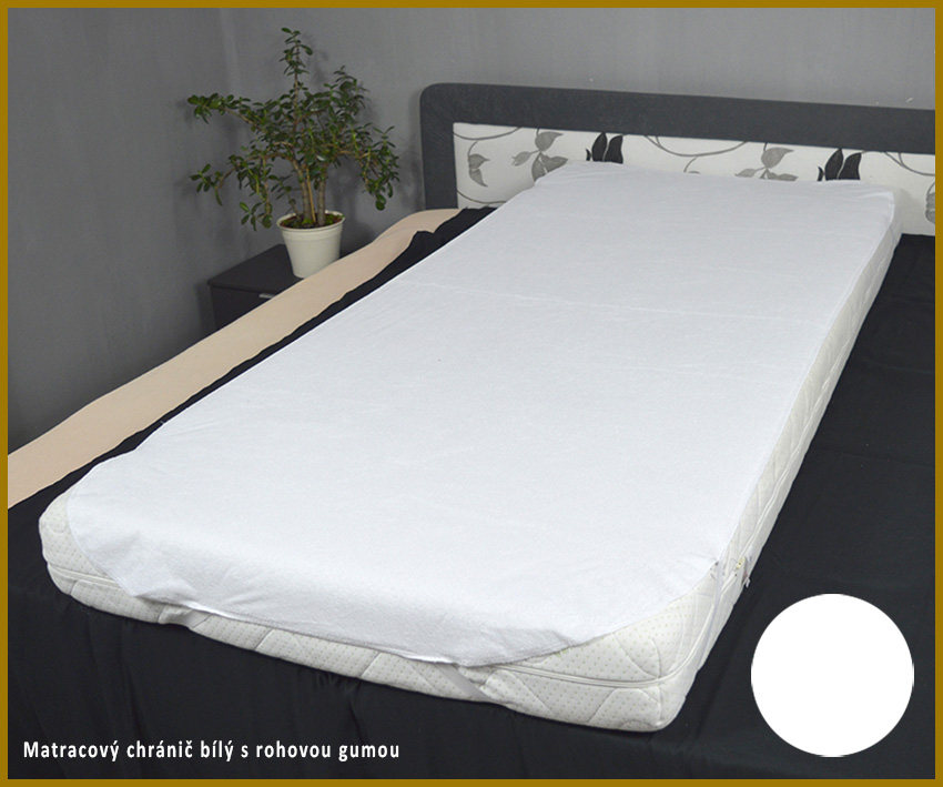 Matracový chránič 200x200cm s froté povrchem