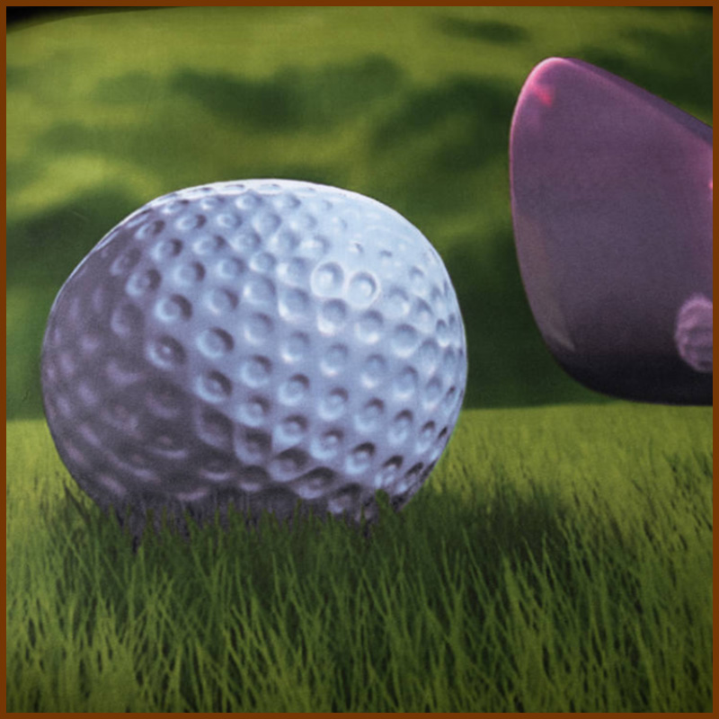 3D povlečení standart - Golf
