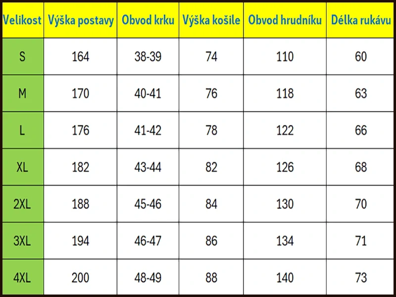Flanelová košile zelená kostka – velikost 2XL