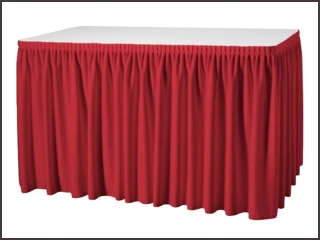 Rautová sukně Rodos-výška 73cm, délka 200cm - červená