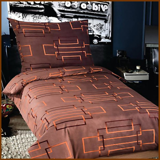 Ložní povlečení microtop standart - Cihly