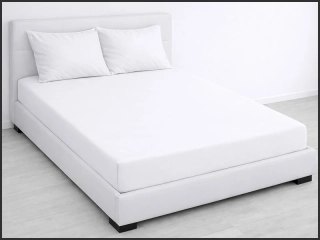Prostěradlo Jersey PD na jednolůžko 90x200cm – bílé