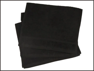 Ručník 30x50cm – černý
