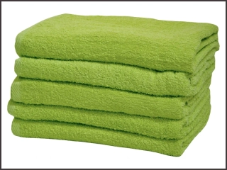 Pracovní ručník 50x100cm – limetka 19 - 400g/m²