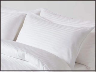 Samostatný povlak na polštář 70x90 – bílý proužek 1cm