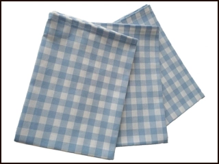 Kuchyňská utěrka modré káro – 12ks