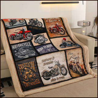 Microflanelová deka s beránkem - Moto